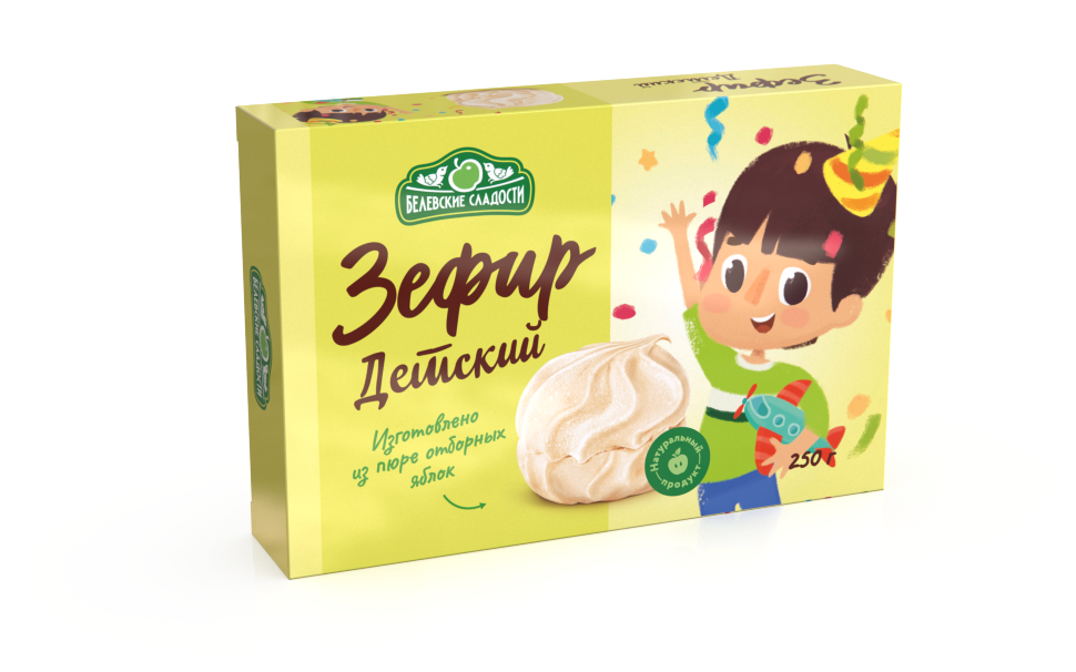  Зефир белевский "Детский" 250г в Шелехове
