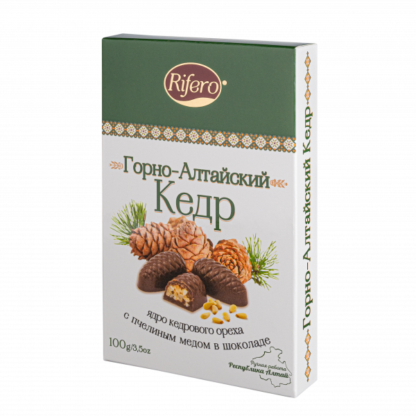 №1 Риф и ко Конфеты "Горно-Алтайский кедр" 100г  в Шелехове