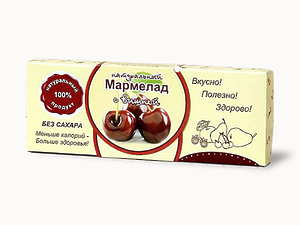  Мармелад натуральный "Вишня" 140г в Шелехове