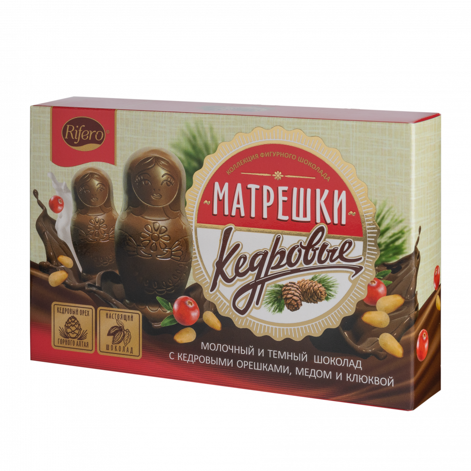  Риф и ко Конфеты "Матрёшки кедровые" 100г           в Шелехове