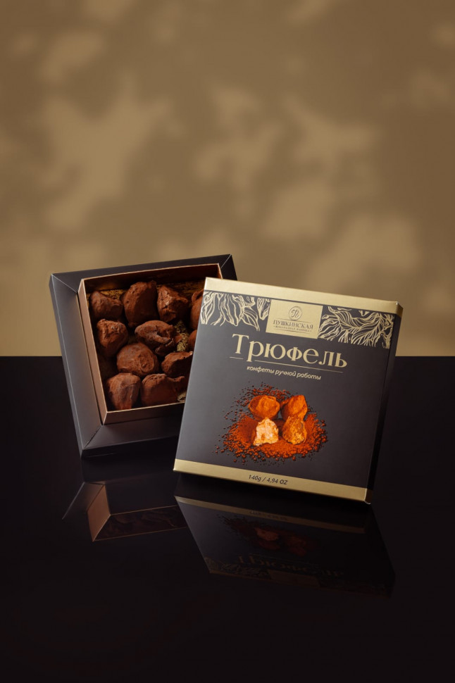 Пушкинская фабрика Конфеты Трюфель, 140г в Шелехове