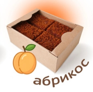 №3 Пряник 1кг с фруктовой начинкой Абрикос в Шелехове